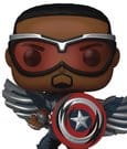 Marvel POP! Comics Vinyl Figur Captain America (Sam Wilson) (Comic Deco) Exclusive 9 cm