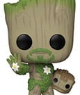 We Are Groot POP! Movies Vinyl Figur Iron Man 9 cm