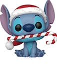 Disney POP! Vinyl Figur Holiday Stitch w/CC 9 cm