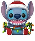 Disney POP! Vinyl Figur Holiday Stitch w/Lights 9 cm