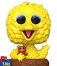 Sesamstraße POP! Deluxe Vinyl Figur Big Bird in Nest 17 cm
