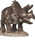 Jurassic Park Fossil POP! Movies Vinyl Figur Triceratops 9 cm