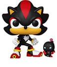 Sonic The Hedgehog POP & Buddy! Vinyl Figur Shadow w/DChao 9 cm
