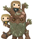 Der Herr der Ringe Super Sized POP! Animation Vinyl Figur Treebeard with Merry & Pippin 15 cm