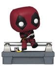 Marvel POP! Deluxe Vinyl Figur Deadpool on Bridge 9 cm