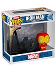 Iron Man Bitty POP! Deluxe Vinyl Figuren Iron Man(AvengerTower) Display (12) 2,5 cm