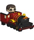 Harry Potter Bitty POP! Rides Vinyl Figur Harry Potter w/Hogwarts Express 2,5 cm