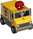 Marvel POP! Rides Vinyl Figur Deadpool w/Chimichanga Truck 2,5 cm