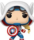 Marvel POP! Vinyl Figur Cap-Gwen 9 cm