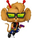 Biker Mice From Mars Pop! Animation Vinyl Figur Throttle 9 cm