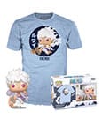 One Piece POP! & Tee Vinyl Figur & T-Shirt Set Luffy Fifth Gear Größe M