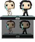 Star Wars POP! Movie Moments Vinyl Wackelkopf Figuren Doppelpack Kylo & Rey 9 cm
