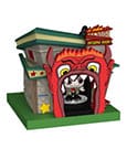 Beetlejuice Bitty POP! Towns Vinyl Figur Beetlejuice and Dante's Inferno Room