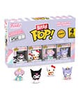 Hello Kitty and Friends Bitty POP! Vinyl Figuren 4er-Pack Series 3 2 cm