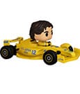 Formula 1 POP! Rides Deluxe Vinyl Figur McLaren- Ayrton Senna 9 cm