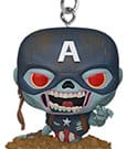 Marvel Zombies POP! Vinyl Schlüsselanhänger 4 cm Captain America Display (12)