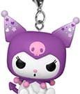 Sanrio POP! Vinyl Schlüsselanhänger 4 cm K/MM- Kuromi Display (12)