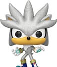 Sonic The Hedgehog POP! Games Vinyl Figur Silver The Hedgehog (FL) 9 cm