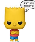 Simpsons POP! Sayings Vinyl Figur Bart 9 cm