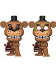Funko Fusion POP! Games Vinyl Figuren Freddy Fazbear with Pizza Launcher w/CH 9 cm Sortiment (6)