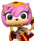 DC x Sonic the Hedgehog POP! Heroes Vinyl Figur Amy as Wonder Woman 9 cm