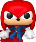 DC x Sonic the Hedgehog POP! Heroes Vinyl Figur Knuckles as Superman 9 cm