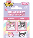 Hello Kitty Bitty POP! Vinyl Figuren 2er-Pack My Melody&Kuromi 2 cm