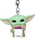 Star Wars: The Mandalorian and Grogu Pocket POP! Vinyl Schlüsselanhänger 4 cm Grogu with Popcorn Display (12)