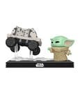 Star Wars: The Mandalorian and Grogu POP! Moment Vinyl Figuren Grogu with Polar Mouse Droid 9 cm