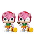 Sonic - The Hedgehog POP! Games Vinyl Figuren Amy Rose with Piko Hammer with Chase 9 cm Sortiment (6)