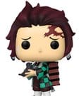 Demon Slayer: Kimetsu no Yaiba POP! Animation Vinyl Figuren Tanjiro w/Crow 9 cm