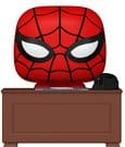 Marvel POP! Premium Vinyl Figur Meme- Spider-Man w/Desk 9 cm