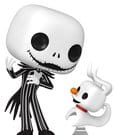 Nightmare Before Christmas POP! & Buddy Vinyl Figur Jack & Zero 9 cm