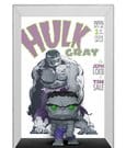 Marvel POP! Comic Covers Vinyl Figur Gray Hulk 9 cm