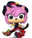 Sonic the Hedgehog POP! Games Vinyl Figur Amy on Broom 9 cm