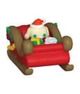 Hello Kitty Bitty POP! Rides Vinyl Figur Holiday- Sleigh with CMRL 2 cm