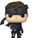 Metal Gear Solid POP! Games Vinyl Figur Solid Snake 9 cm