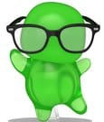 Flubber POP! Disney Vinyl Figur Flubberw/Glasses(TRL) 9 cm