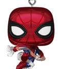 Spider-Man: Brand New Day Pocket POP! Vinyl Schlüsselanhänger 4 cm Spider-Man (Metallic) Display (12)