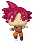 Dragon Ball Super POP! Animation Vinyl Figur Goku (Red) 9 cm