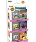 Die Simpsons Bitty POP! Towns Vinyl Figuren 3er-Pack Springfield