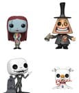 Nightmare Before Christmas POP! Disney Vinyl Figuren 4-Pack Black Friday Bundle 9 cm