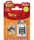 Dragon Ball Z Bitty POP! & Accessory Vinyl Figuren 2er-Pack Goku w/KCHN 2 cm