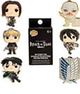 Attack on Titan Loungefly Ansteck-Pins Blind S4 Character Display (12)