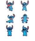Disney Loungefly Ansteck-Pins Stitch Funny Faces Display (12)