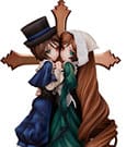 Rozen Maiden PVC Statue Suiseiseki & Souseiseki 26 cm