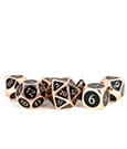 FanRoll Würfel Set Antique Copper with Black Enamel (7)