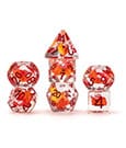 Dragon Storm Inclusion Würfel Set Red Dragon (7)