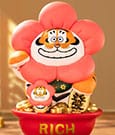 I Am Not Fat Tiger Statue Alexander the Tiger Rich Flower 20 cm