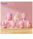 Kobitos Blind Box Minifiguren Gym Challenges Series 8 cm Display (6)